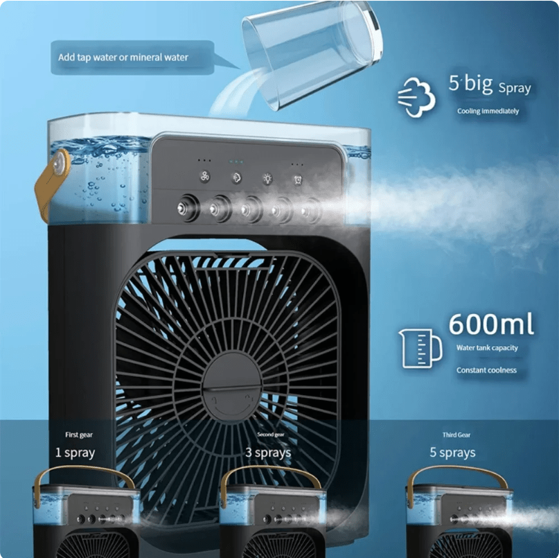 Portable Air Cooler For Tables