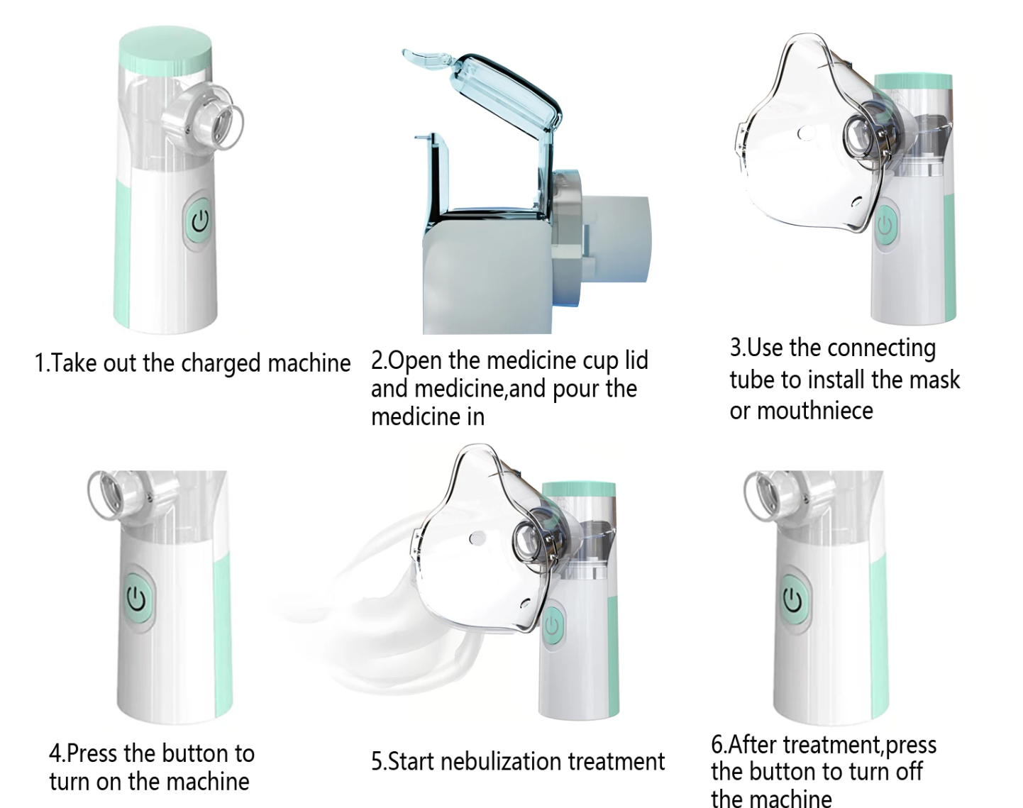 Silent Mesh Nebulizer