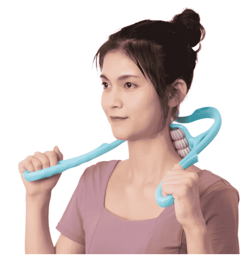 Neck and Shoulder Massager Deep Muscle Relaxation Point Massage Roller